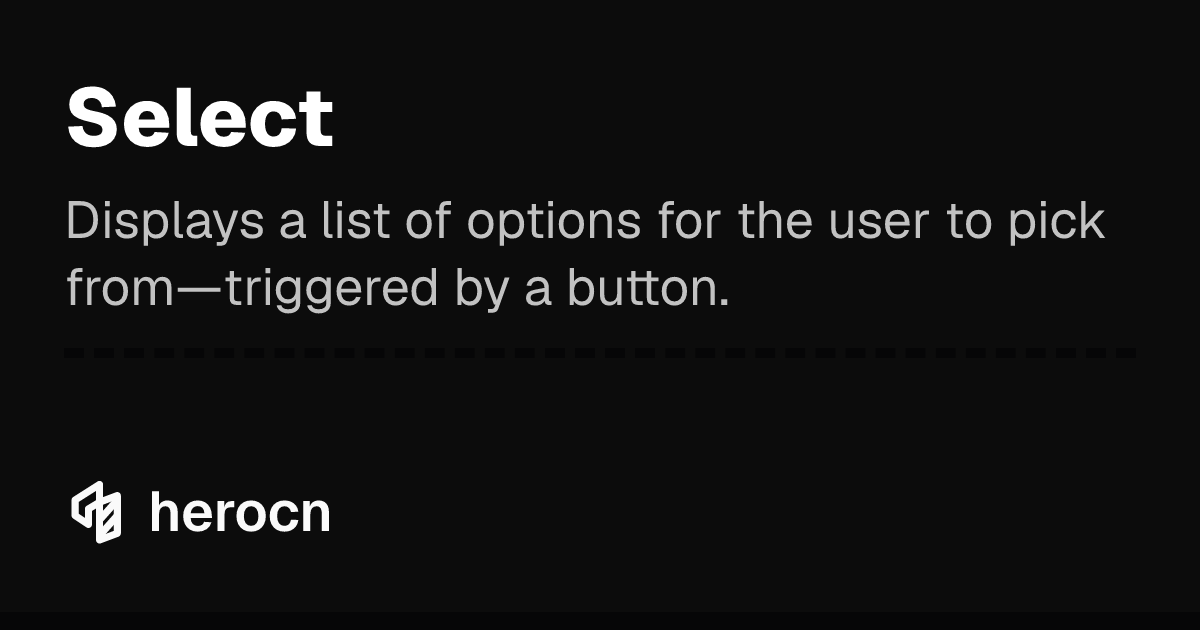Select